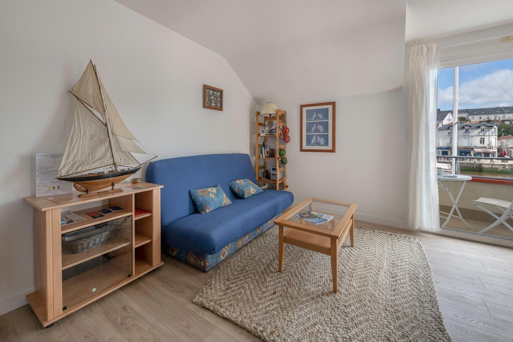 Sur Le Quai De Pornic, Appartement Pour 4 Luaran gambar